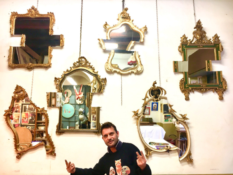 Seletti GIAMPIERO ROMANO Tetris Mirror