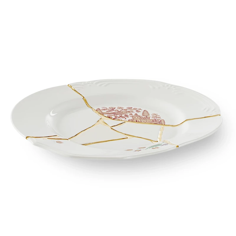 Seletti Marcantonio Kintsugi Dessert plate